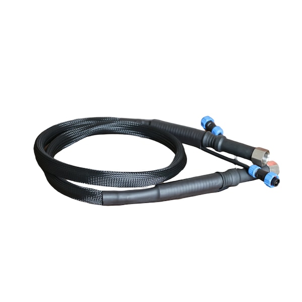 X-Stream Clean 5' Electrostatic Reversitble Threaded Charge Line & UV Resistant Hose Assembly (XCEAHV) XCRALN